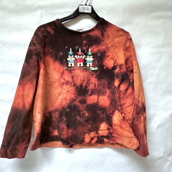 Bechamel Tops - Bechemel Nutcracker Sweatshirt XL vintage Size Extra Large Cotton Christmas